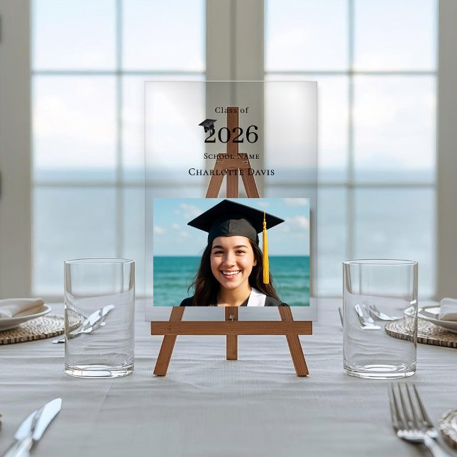 Panneau En Acrylique Simple modern photo Graduate (Créateur téléchargé)