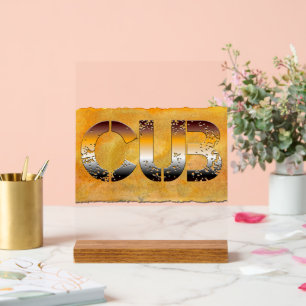 Panneau En Acrylique SlipperyJoe's ourson culturellement ancré LGBTQIA