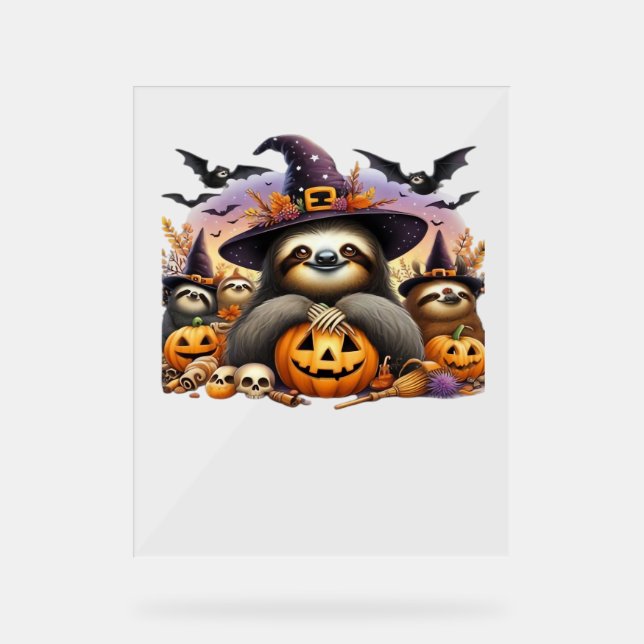 Panneau En Acrylique Sloth Belle paresse Classic T-Shirt_2 (Recto)