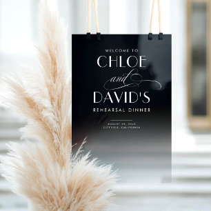 Panneau En Acrylique Souper de répétition noir et transparent