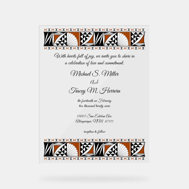 Panneau En Acrylique Southwest Sunrise (Recto)