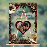 Steampunk Bienvenue à notre Mariage Personnalisé