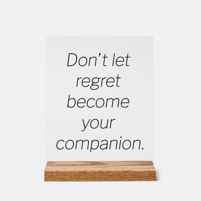 PANNEAU EN ACRYLIQUE SYMBOLE ACRÉS RÉGULIER (Recto)