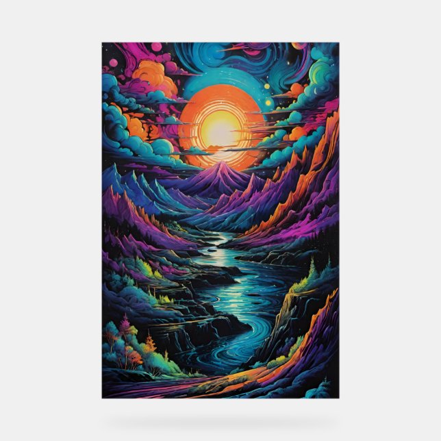 Panneau En Acrylique SYMBOLE ACrylique (Recto)