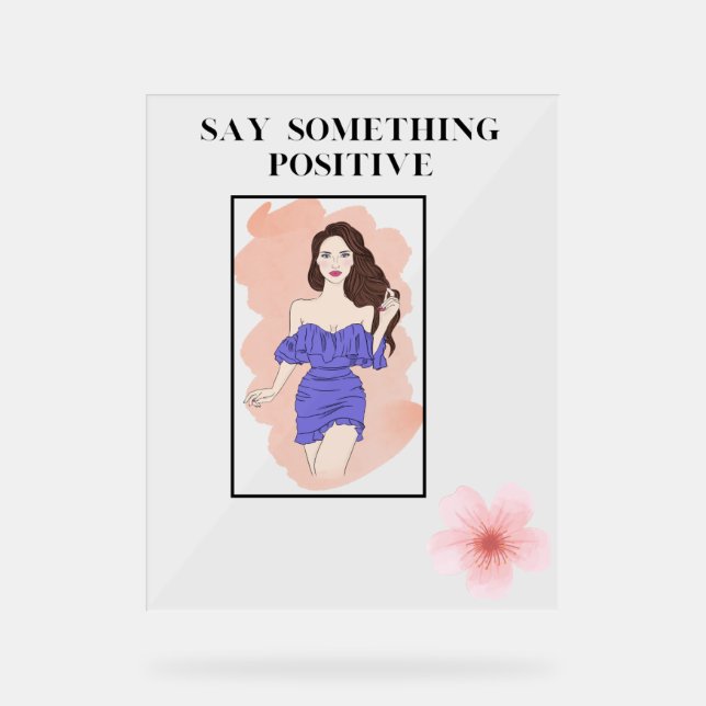 Panneau En Acrylique SYMBOLE ACrylique (Recto)