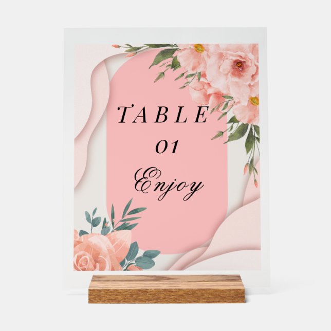 Panneau En Acrylique SYMBOLE ACrylique (Recto)