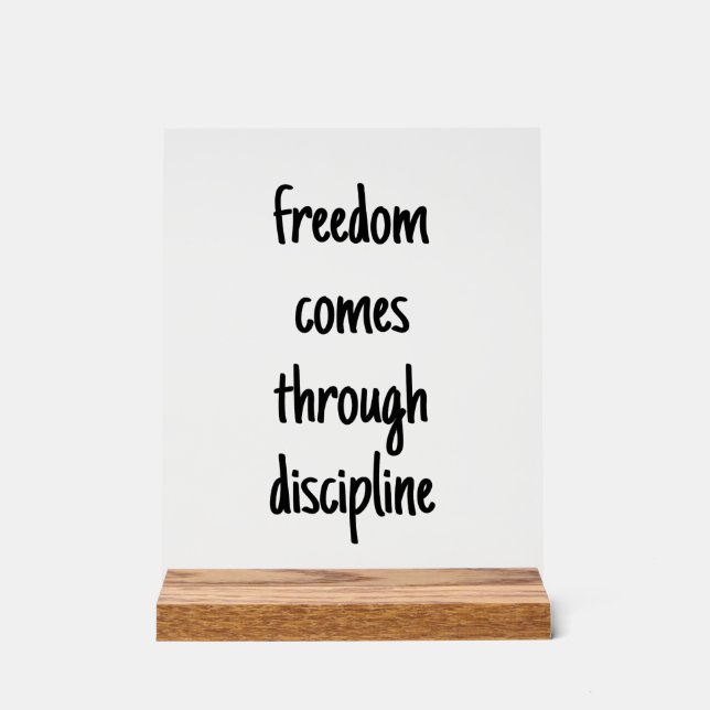 Panneau En Acrylique SYMBOLE ACrylique DE LA LIBERTÉ (Recto)