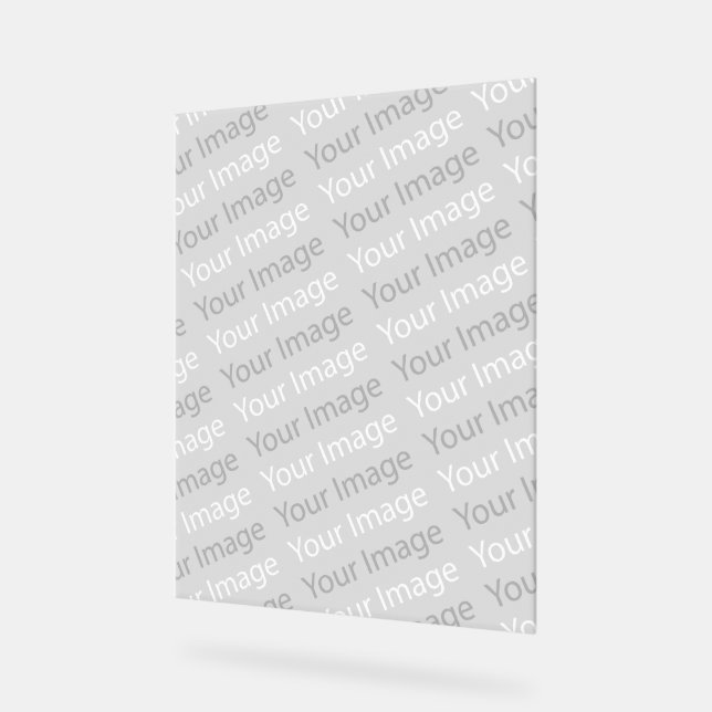 Panneau En Acrylique SYMBOLE ACrylique De Votre Image (Angle)