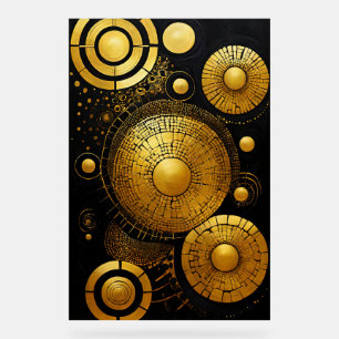 Panneau En Acrylique SYMBOLE ACrylique GoldRush 1