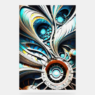 Panneau En Acrylique SYMBOLE ACrylique Mutant 5