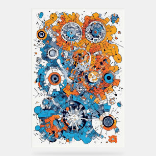 Panneau En Acrylique Symbole acrylique V-Pulse 2