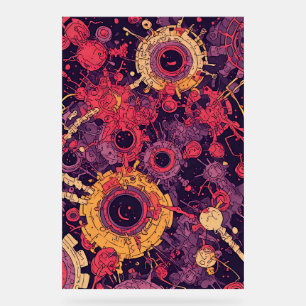 Panneau En Acrylique Symbole acrylique V-Pulse 6