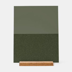 Panneau En Acrylique Symbole acrylique vert de mousse de Split moderne