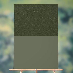 Panneau En Acrylique Symbole Acrylique Vert Moss Personnalisé À Deux To