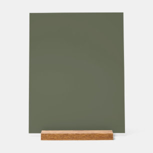 Panneau En Acrylique Symbole Acrylique Vert mousse personnalisé