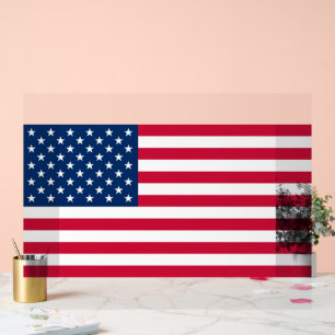 Panneau En Acrylique SYMBOLE Drapeau ACrylique USA Patriotique