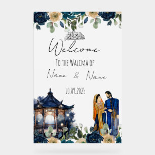 Panneau En Acrylique Symbole walima acrylique floral islamique