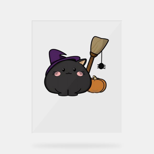 Panneau En Acrylique T-shirt Halloween surdimensionné (Recto)