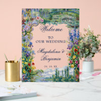 Tableaux d'art de Monet Floral Coloré Mariage de J