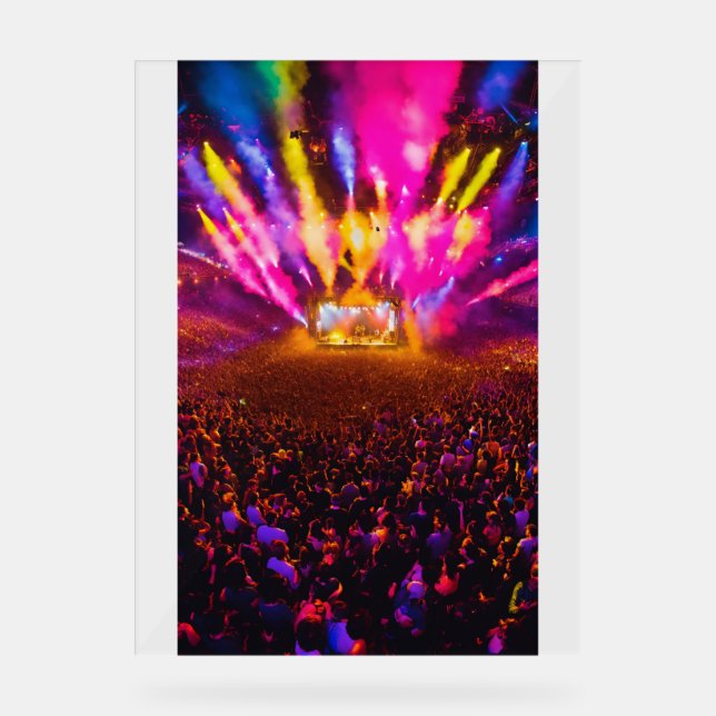 Panneau En Acrylique Tee - shirts de demain : Conception audacieuse pou (Recto)