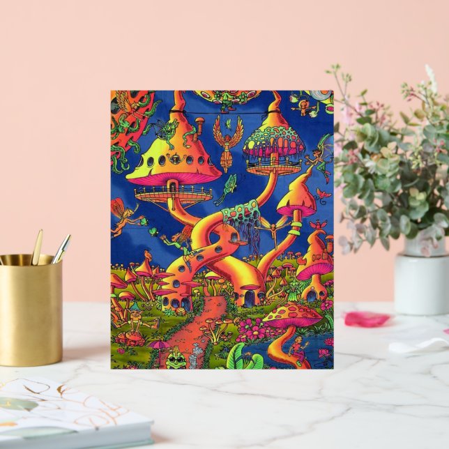 Panneau En Acrylique Terres Imaginaires (Mariage)