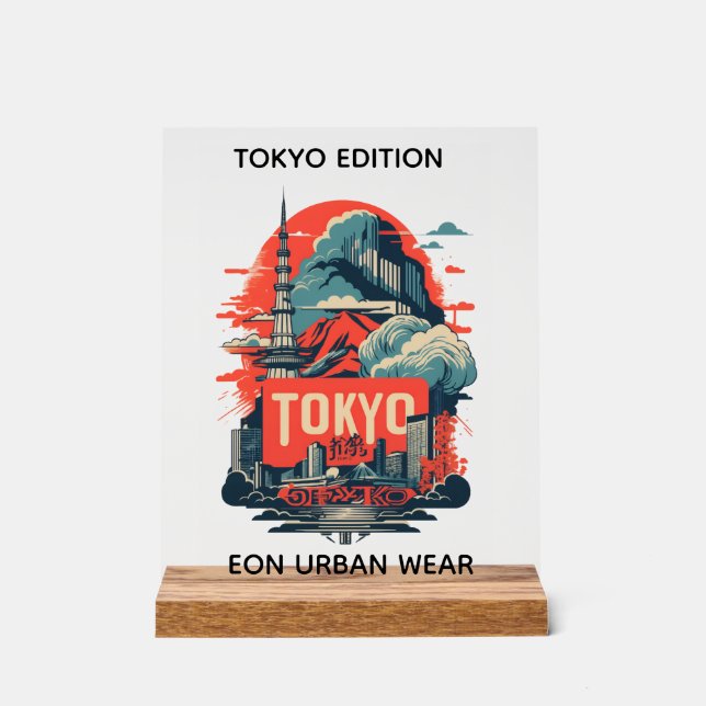 PANNEAU EN ACRYLIQUE TOKYO EDITION (Recto)