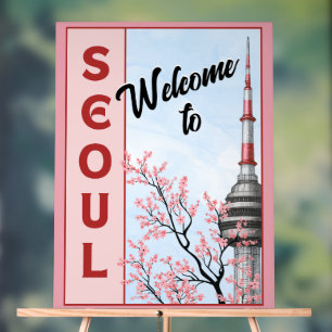 Panneau En Acrylique Tour Namsan de Séoul