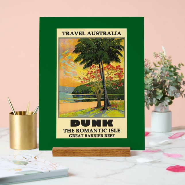 Panneau En Acrylique Travel Australia, Great Barrier Reef, (Mariage)