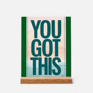 Panneau En Acrylique Tu As Ça