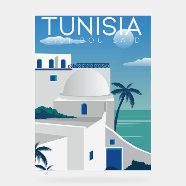 Panneau En Acrylique Tunisie (Recto)