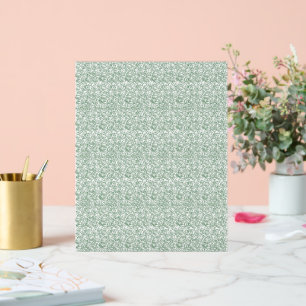 Panneau En Acrylique un arrière - plan vert et blanc avec de petits feu