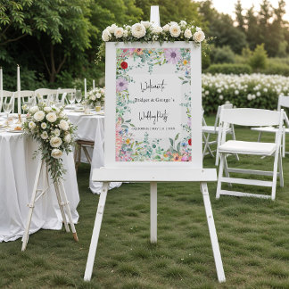 Panneau En Acrylique Verdure fleurie colorée Accueil Mariage dépoli