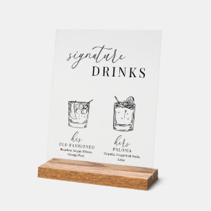 Panneau En Acrylique Verre noir & blanc élégant et moderne