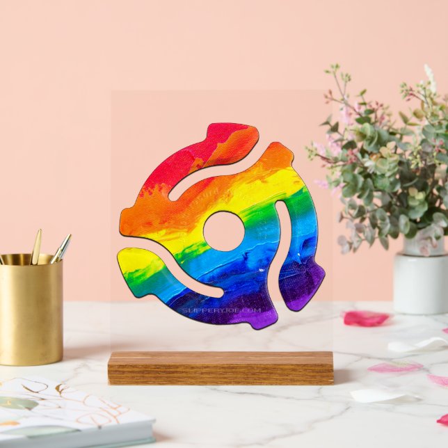 Panneau En Acrylique Vibran de l'adaptateur d'enregistrement SlipperyJo (Mariage)