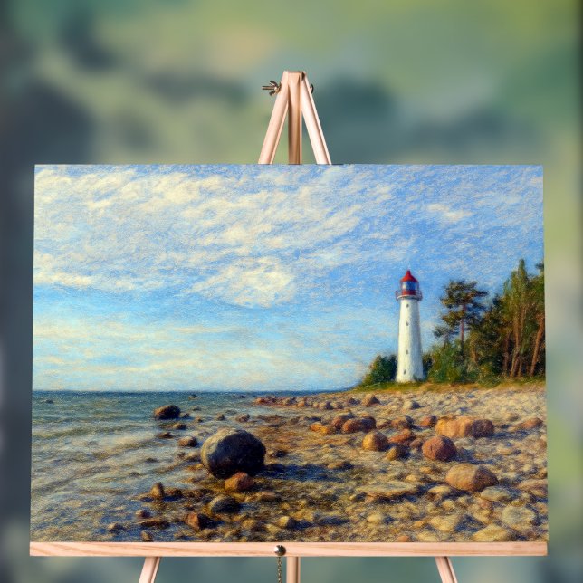 Panneau En Acrylique Vormsi Stillness (Neutre)