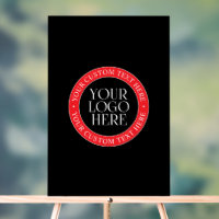 Votre logo ou autre image | Noir rouge et blanc