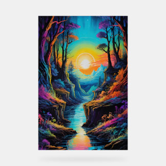 Panneau En Acrylique voyage naturel