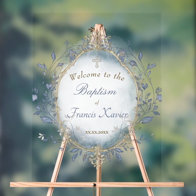 Panneau En Acrylique welcome Acrylic Sign (Neutre)