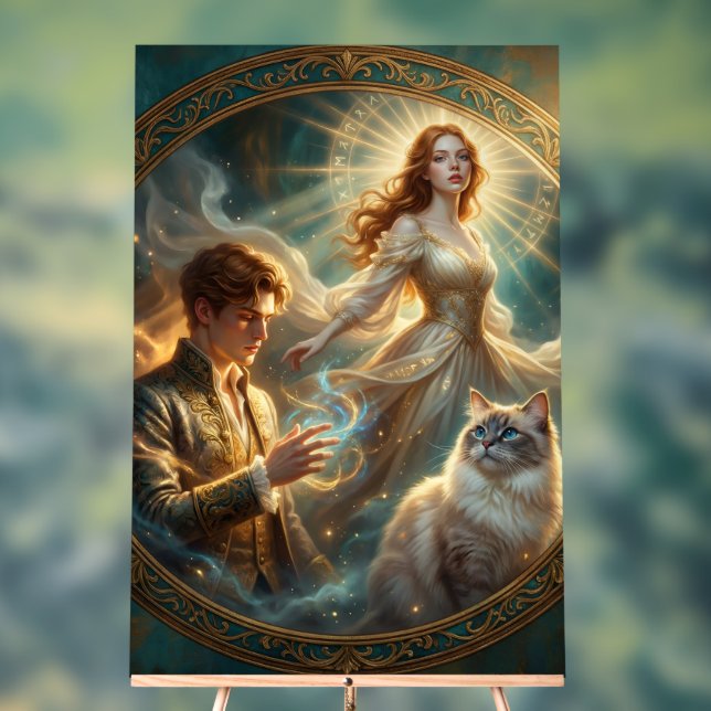 Panneau En Acrylique What If Your Cat Was Human Art Plaque – (Neutre)