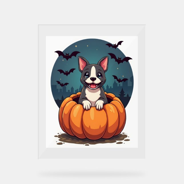 Panneau En Acrylique Witch Basset Brew (Recto)