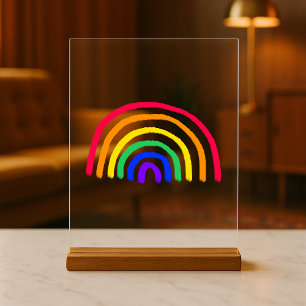 Panneau En Acrylique Your Child's   Upload Kids Drawing