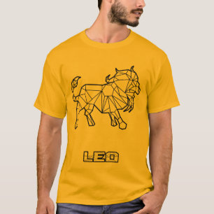 Panneau Leo Zodiac T-shirt (Transparent)
