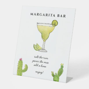 Panneau Margarita Bar pour mariages et événements