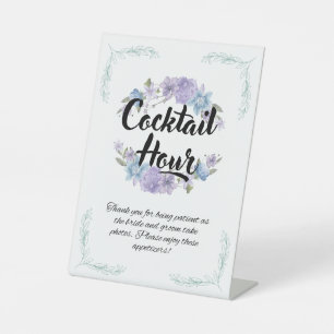 Panneau Mariage de l'heure du cocktail