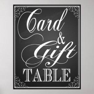 Panneau mariage de tableau Cadeau et carte