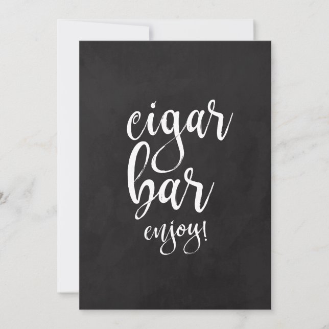 Panneau Mariage de tableau de bord cigar abordable (Devant)