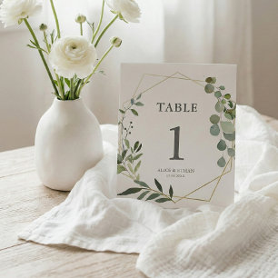 Panneau mariage de verdure, table assise