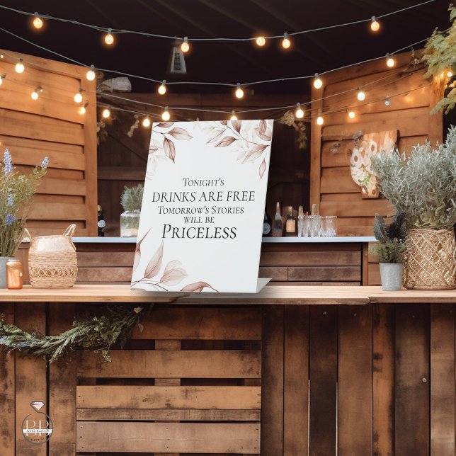 Panneau mariage en terre cuite rustique (Créateur téléchargé)