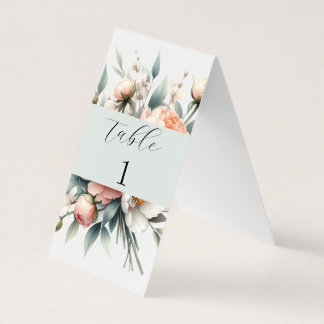 Panneau Numéro de table mariage