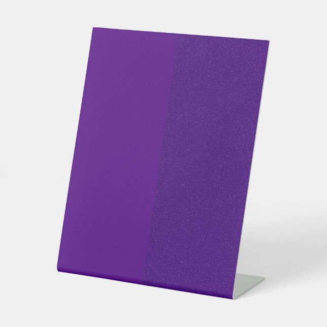 Panneau Pedestal de Parties scintillant violet per (Recto)
